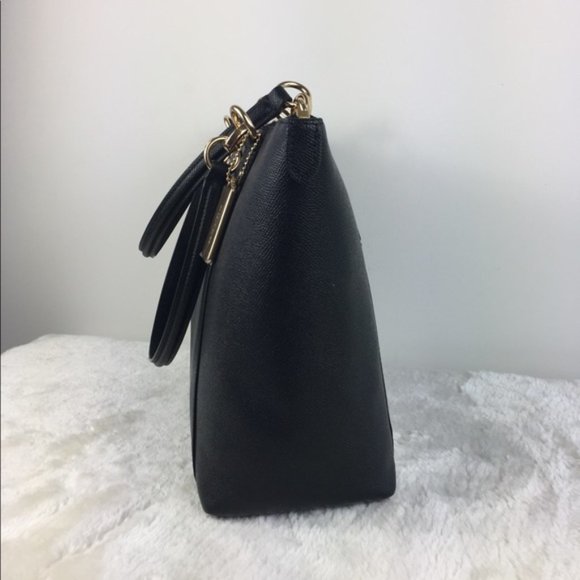 NEW Coach Ava Tote In Crossgrain Leather Handbag Black F57526 - Picture 6 of 9